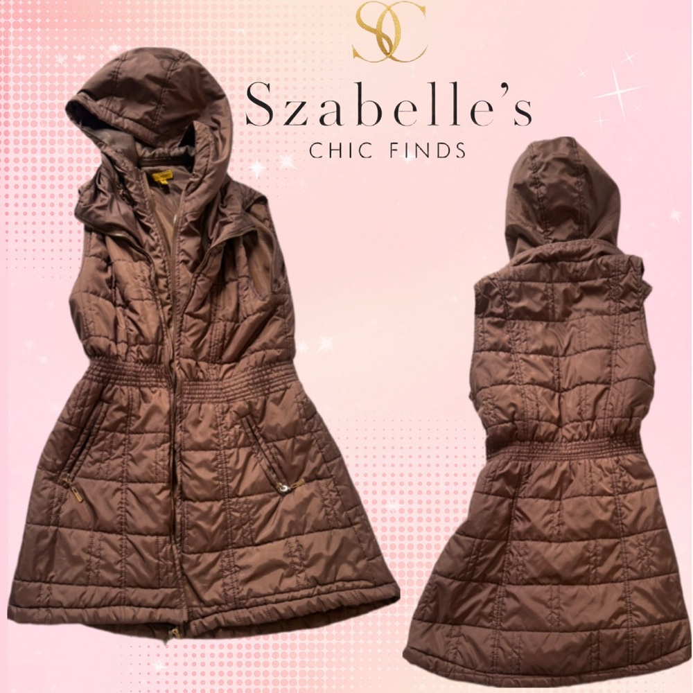 Quilted Hooded Puffer Vest! 🍁